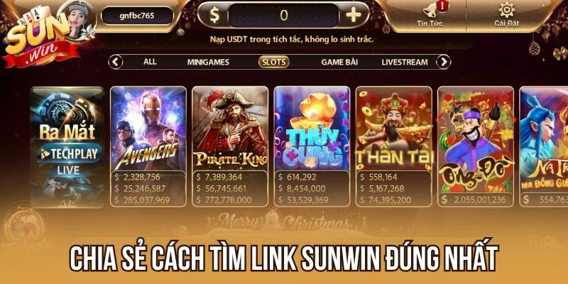 Chia sẻ cách tìm link Sunwin đúng nhất